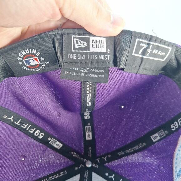 Los Angeles Dodgers New Era 1980 All Star Game Side Patch 59Fifty Size 7 1/2 - Picture 8 of 8